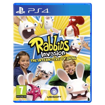 PS4 mäng Rabbids Invasion: The Interactive TV Show